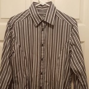 H&M fitted, men's dress shirt